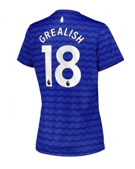 Billige Fotballdrakt Everton Jack Grealish #18 Replika Hjemmedrakt Dame 2025-26 Kortermet Billige Fotballdrakt Everton Jack Grealish #18 Replika Hjemmedrakt Dame 2025-26 Kortermet